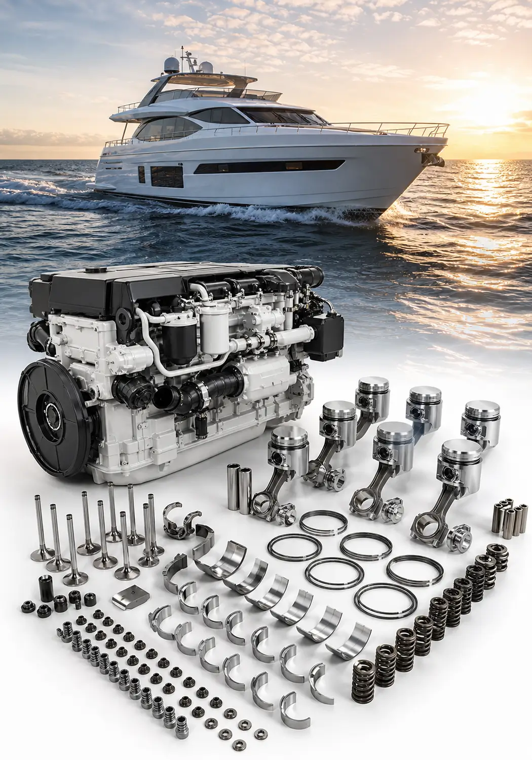 Marine <em>Engine Parts</em> for Doosan Marine Diesels
