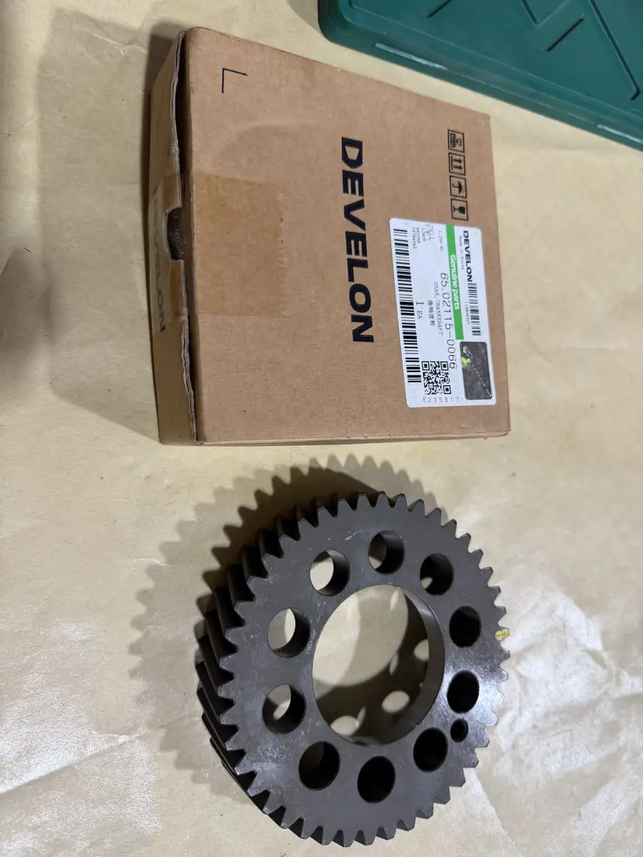 Doosan 65.02115-0066 Crankshaft Gear for DV11