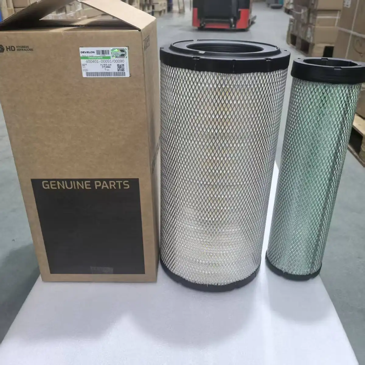 Doosan 400401-00091/400401-00090 Air Filter Set for DX200/DX140
