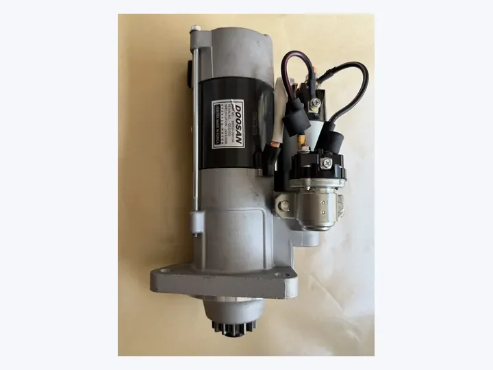 Doosan DL08 engine starter assy/Daewoo bus truck excavator parts 300516-00015