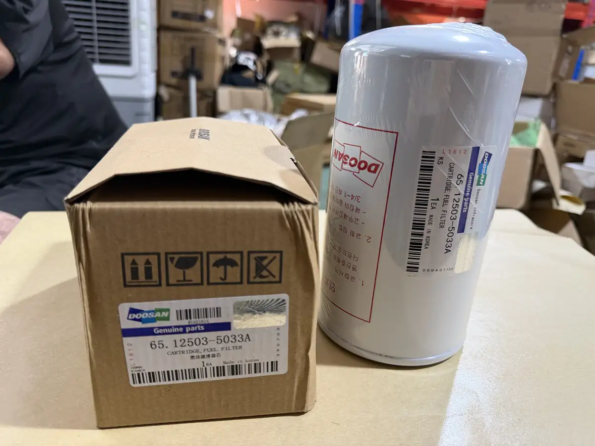 Doosan 65.12503-5033A Fuel Filter for DL08 Engine