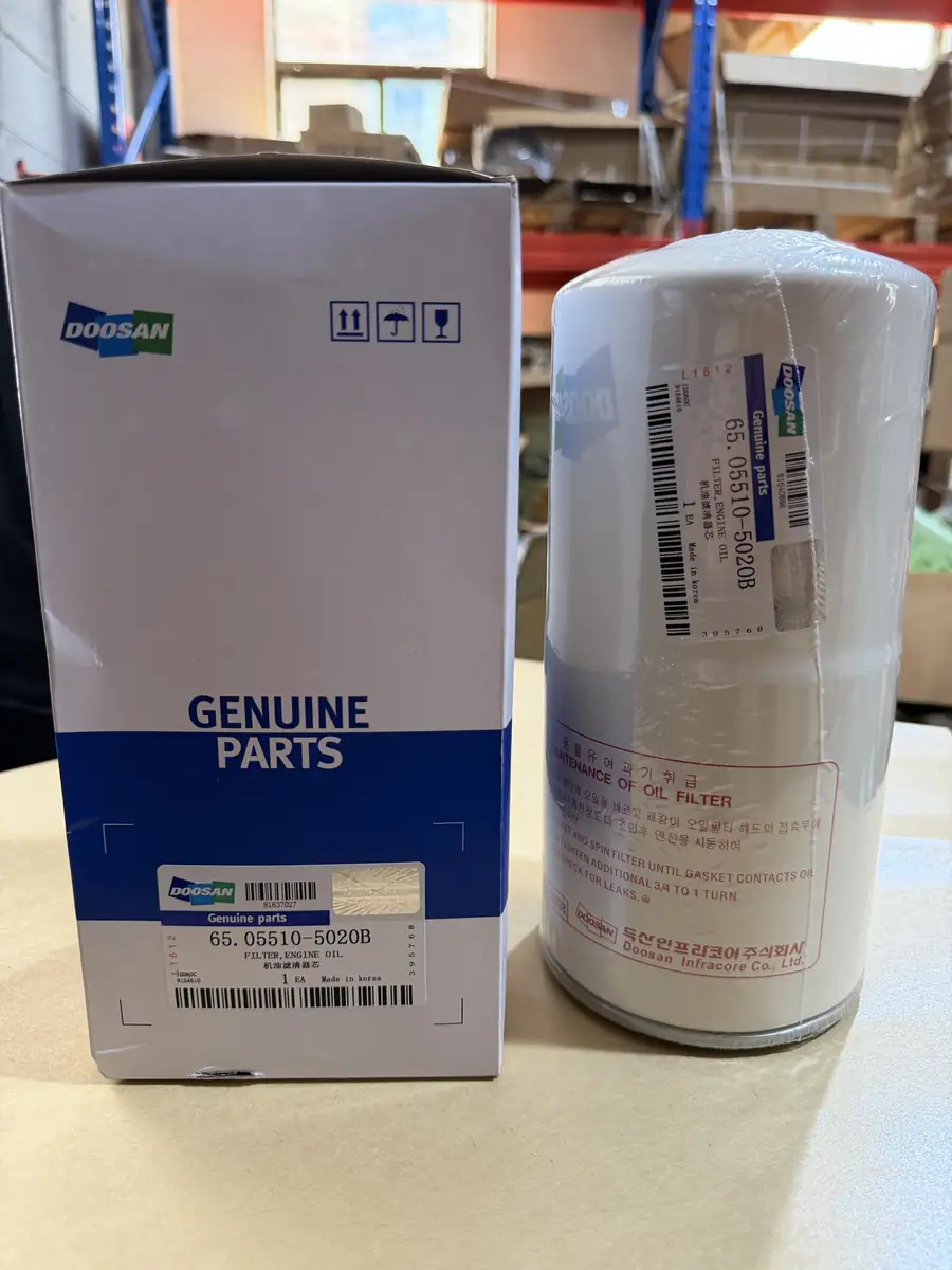 Doosan 65.05510-5020B Oil Filter for DE12 Engine